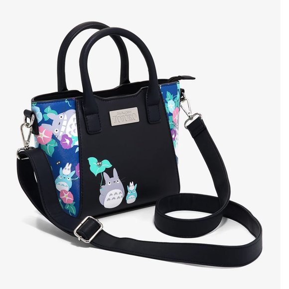 Bioworld Handbags - StudioGhibli My Neighbor Totoro Floral Satchel Bag